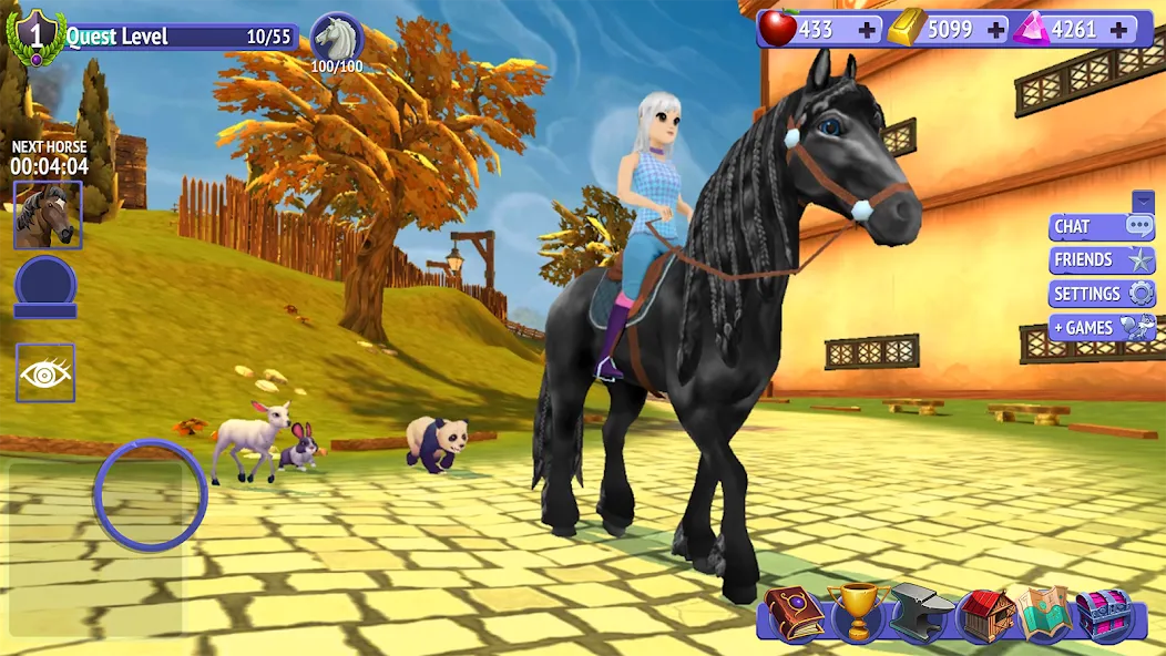Horse Riding Tales - Wild Pony (Хорс Райдинг Тейлс)  [МОД Много денег] Screenshot 2