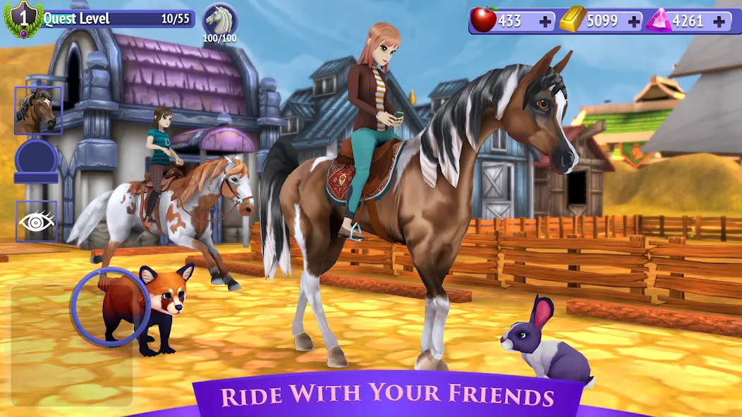 Horse Riding Tales - Wild Pony (Хорс Райдинг Тейлс)  [МОД Много денег] Screenshot 5