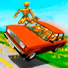 Взломанная VAZ Crash Test Simulator 2  [МОД Unlocked] - последняя версия apk на Андроид