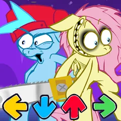 Взломанная Magic Music Rainbow Battle (Лошадь  Инди 2)  [МОД Menu] - стабильная версия apk на Андроид