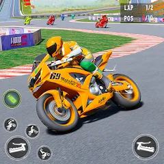 Взломанная Moto Racing 3d Motorcycle Game (Дерт Байк Рейсинг 3Д)  [МОД Menu] - последняя версия apk на Андроид