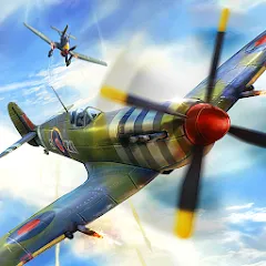 Скачать взломанную Warplanes: WW2 Dogfight (Варплейнс)  [МОД Бесконечные деньги] - последняя версия apk на Андроид