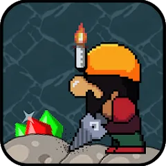 Взлом Dan the Dungeon Digger (Дэн Данжн Диггер)  [МОД Unlocked] - полная версия apk на Андроид