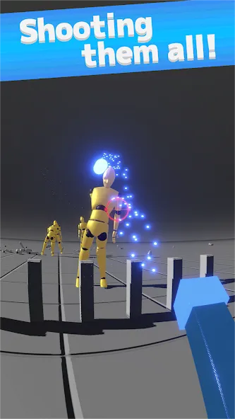 Titan Shoot: 3D gun action (Титан Шут)  [МОД Бесконечные деньги] Screenshot 1