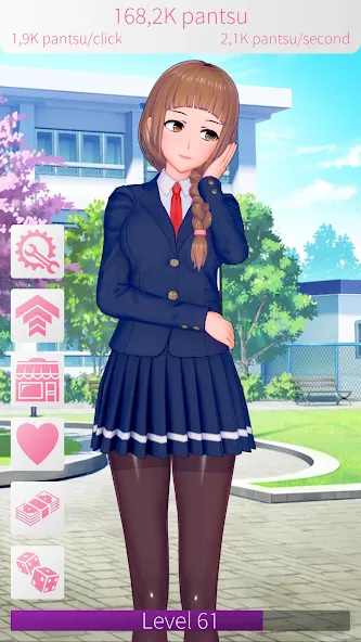 WAIFU CLICKER Sexy Anime Girls (УАЙФУ КЛИКЕР)  [МОД Mega Pack] Screenshot 1