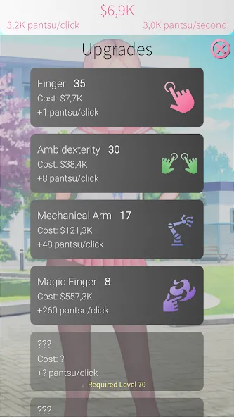 WAIFU CLICKER Sexy Anime Girls (УАЙФУ КЛИКЕР)  [МОД Mega Pack] Screenshot 3