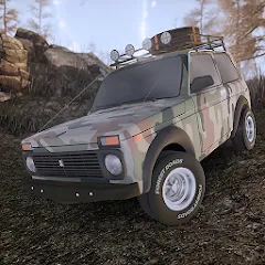 Скачать взломанную Forest Roads. Niva  [МОД Все открыто] - стабильная версия apk на Андроид