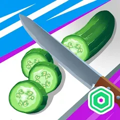 Взлом Super Slices Robux Roblominer (упер Слайсес Робукс Робломайнер)  [МОД Все открыто] - стабильная версия apk на Андроид