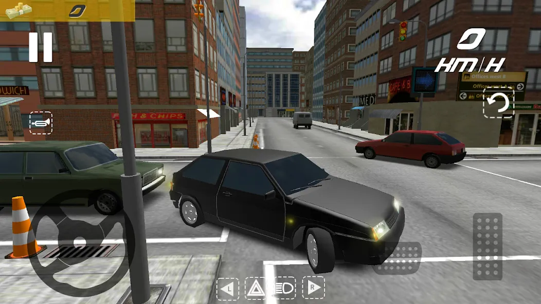 Russian Cars: 8 in City  [МОД Меню] Screenshot 2