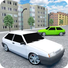 Скачать взлом Russian Cars: 8 in City  [МОД Меню] - стабильная версия apk на Андроид