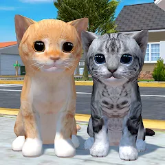 Взломанная Cat Simulator - Animal Life  [МОД Unlocked] - стабильная версия apk на Андроид