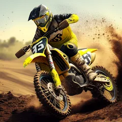 Взломанная MX Bikes: Motocross Dirt bikes  [МОД Много денег] - полная версия apk на Андроид