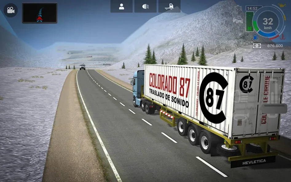 Grand Truck Simulator 2 (Гранд Трак Симулятор 2)  [МОД Меню] Screenshot 4