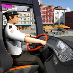 Скачать взлом City Coach Bus City Bus Games  [МОД Все открыто] - полная версия apk на Андроид
