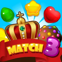 Скачать взлом Royal Match King (Роял Матч Кинг)  [МОД Много монет] - полная версия apk на Андроид