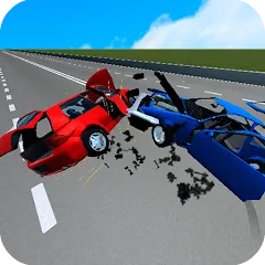 Скачать взломанную Car Crash Simulator: Accident (Кар Симулятор Столкновений)  [МОД Меню] - последняя версия apk на Андроид
