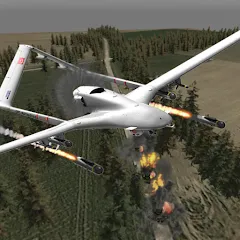 Взлом Drone Strike Military War 3D (Дрон Удар Военная Война 3D)  [МОД Много монет] - стабильная версия apk на Андроид