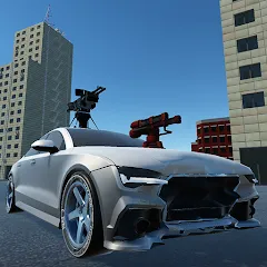 Взломанная Car Crash Arena Simulator 3D  [МОД Unlimited Money] - стабильная версия apk на Андроид