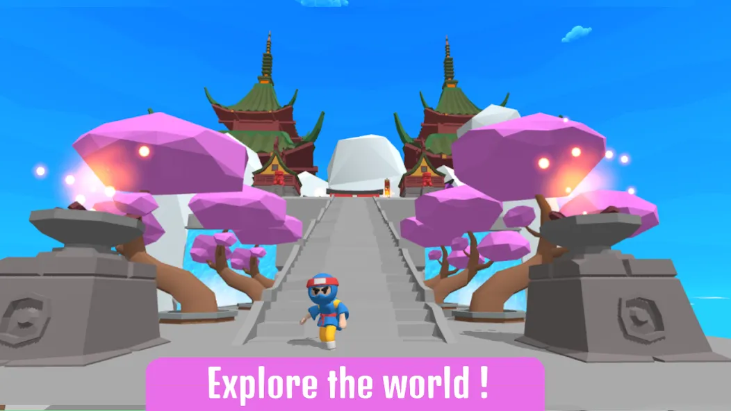 Ninja World Adventure (Ниндзя Ворлд Приключение)  [МОД Много монет] Screenshot 3