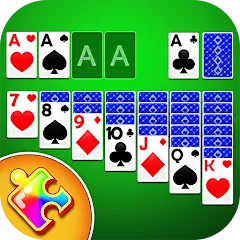 Скачать взлом Solitaire Puzzle : Card Jigsaw (Солитер головоломка)  [МОД Unlimited Money] - последняя версия apk на Андроид