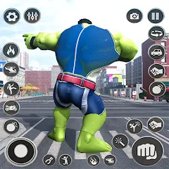 Скачать взломанную Black Monster Hero City Battle  [МОД Menu] - последняя версия apk на Андроид