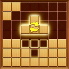 Взломанная Wood Block Puzzle Addictive  [МОД Unlocked] - стабильная версия apk на Андроид