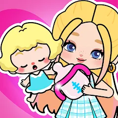 Скачать взломанную Aha World: Baby Care (Аха Ворлд)  [МОД Unlimited Money] - последняя версия apk на Андроид