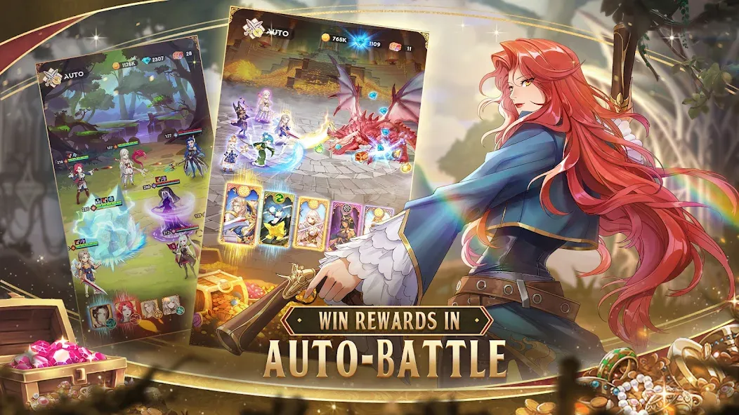 Legend of Almia:idle RPG (Легенда о Альмии)  [МОД Unlimited Money] Screenshot 3