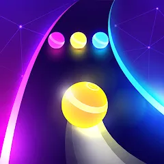 Взломанная Dancing Road: Color Ball Run! (Дансинг Роад)  [МОД Unlimited Money] - последняя версия apk на Андроид