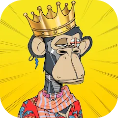 Скачать взломанную Bored Ape Maker - NFT Art (Боред Эйп Мейкер)  [МОД Много монет] - последняя версия apk на Андроид