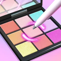 Взломанная Makeup Kit - Color Mixing  [МОД Menu] - стабильная версия apk на Андроид