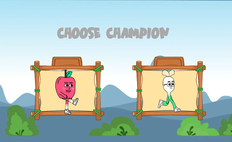apple and onion running game (эппл энд онион раннинг гейм)  [МОД Бесконечные монеты] Screenshot 5