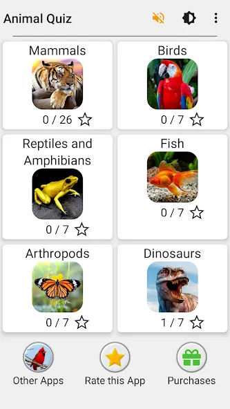 Animals Quiz Learn All Mammals  [МОД Menu] Screenshot 3