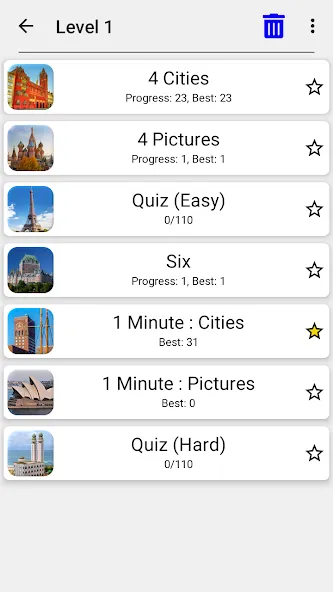 Cities of the World Photo-Quiz  [МОД Бесконечные монеты] Screenshot 5