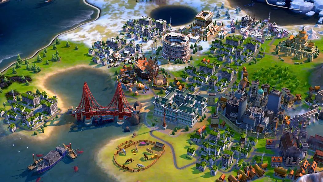 Civilization VI - Build A City (Цивилизация )  [МОД Unlimited Money] Screenshot 5