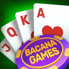 Взломанная Bacana Games: Buraco & Slots (Бакана Геймс)  [МОД Все открыто] - стабильная версия apk на Андроид
