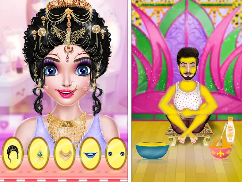 Celebrity Wedding Fashion fun (Селебрити свадебная мода весело)  [МОД Много денег] Screenshot 5