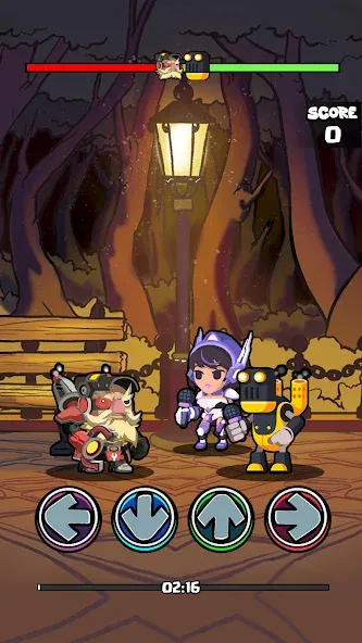 Beat Fight:Full Mod Battle (Бит Файт)  [МОД Unlocked] Screenshot 1