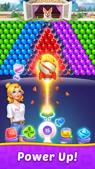 Bubble Shooter Home  [МОД Menu] Screenshot 2