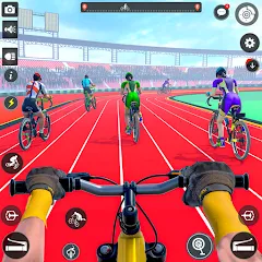Взлом BMX Cycle Race 3d Cycle Games (гонка на велосипедах 3D игры на велосипеде)  [МОД Много денег] - последняя версия apk на Андроид