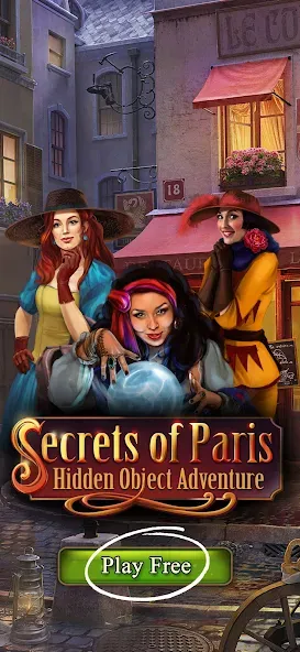 Paris Secrets Hidden Objects  [МОД Много монет] Screenshot 5