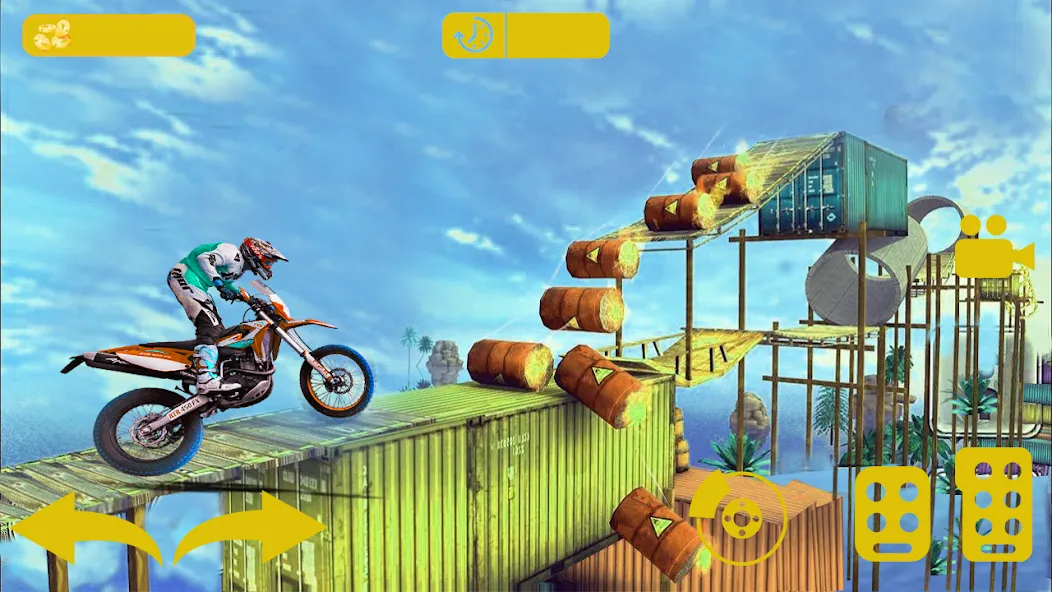 Bike stunt 3d games-Bike games  [МОД Бесконечные деньги] Screenshot 1