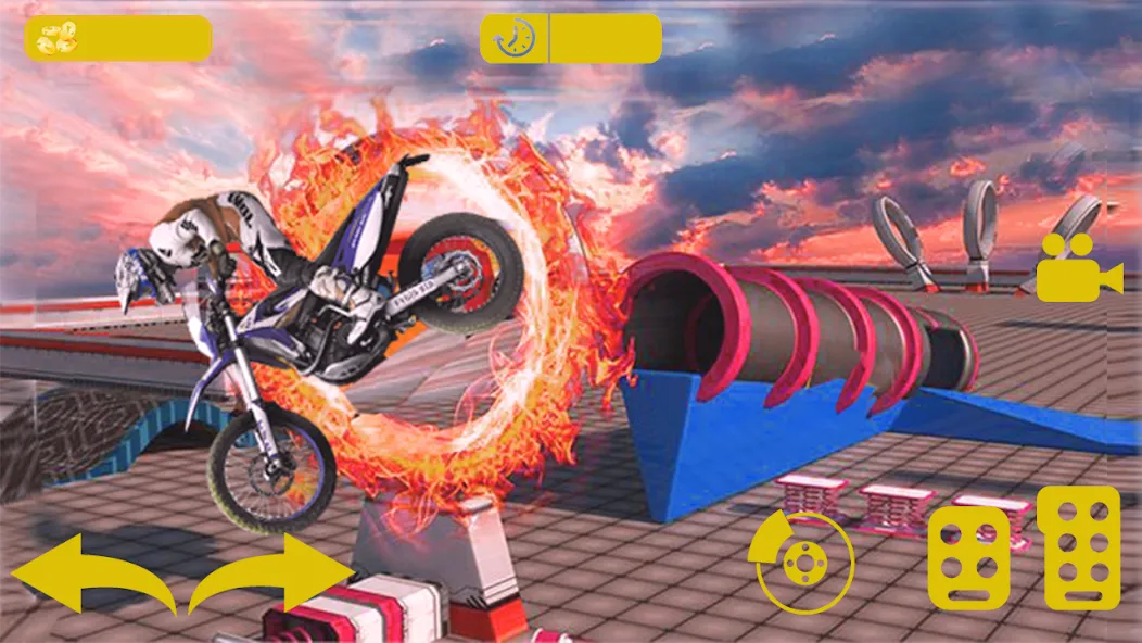 Bike stunt 3d games-Bike games  [МОД Бесконечные деньги] Screenshot 4