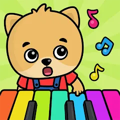 Взломанная Baby Piano: Kids Music Games  [МОД Много денег] - последняя версия apk на Андроид