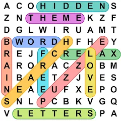 Скачать взлом Word Search - Word Puzzle Game  [МОД Unlocked] - полная версия apk на Андроид