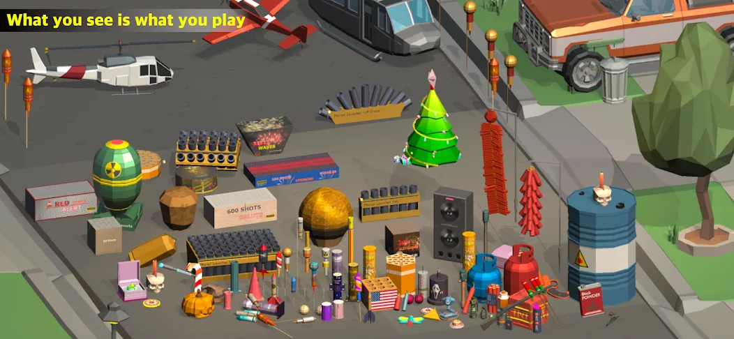 Fireworks Play (Файерворкс Плей)  [МОД Много денег] Screenshot 1