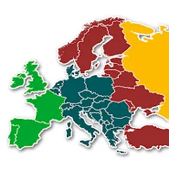 Скачать взлом Europe Map Quiz - European Cou  [МОД Unlimited Money] - полная версия apk на Андроид