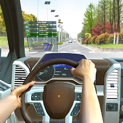 Скачать взломанную Car Driving School Simulator (Автошкола симулятор вождения)  [МОД Меню] - стабильная версия apk на Андроид