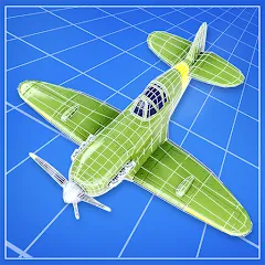 Скачать взлом Idle Planes: Build Airplanes (Айдл Плейнс)  [МОД Бесконечные монеты] - полная версия apk на Андроид