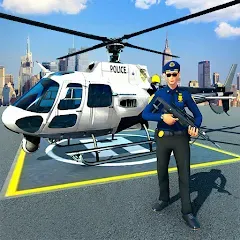 Взлом Police Helicopter Chase Game  [МОД Бесконечные деньги] - полная версия apk на Андроид
